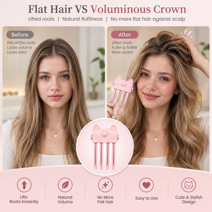 Voluminous Hair Root Lifting Clips