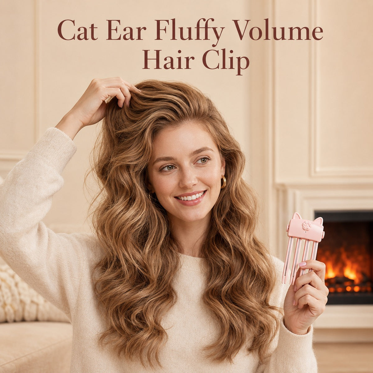Voluminous Hair Root Lifting Clips