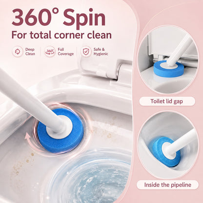 Eco-Friendly Disposable Toilet Brush Refills