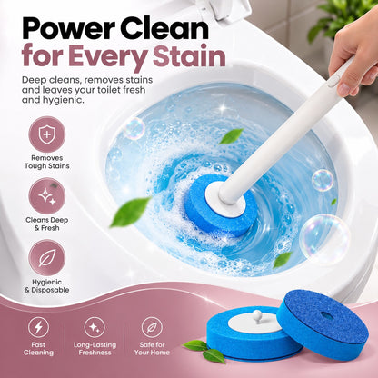 Eco-Friendly Disposable Toilet Brush Refills