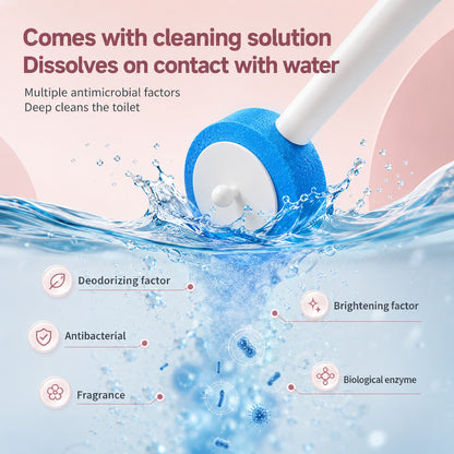 Eco-Friendly Disposable Toilet Brush Refills
